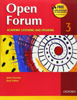 Open Forum 3 Student Book купить