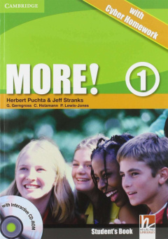 More! Level 1 Student's Book with interactive CD-ROM with Cyber Homework купить