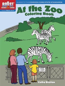 At the Zoo Coloring Book купить