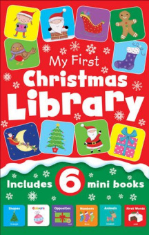 My First Little Christmas Library (6-mini board bk set) купить