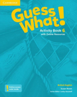 Guess What! Level 6 Activity Book with Online Resources купить