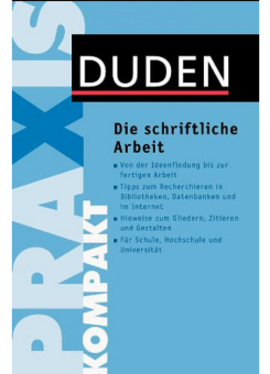 Duden Die schriftliche Arbeit купить