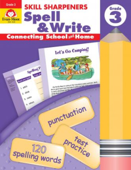 Skill Sharpeners: Spell & Write, Grade 3 купить