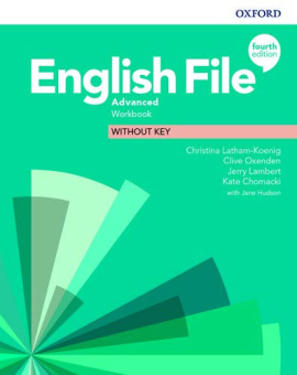 English File Fourth Edition Advanced Workbook without Key купить