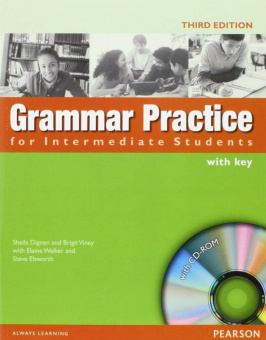 Grammar Practice Third Edition Intermediate Book and CD-ROM (with Key) купить