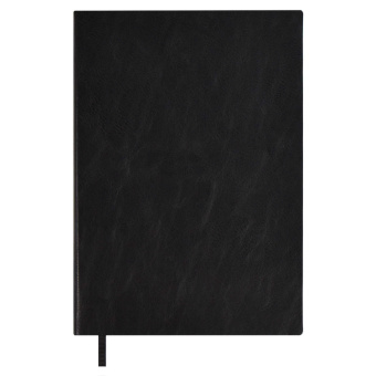 Ежедневник недатированный ESCALADA ВАЧЕТТО ЧЁРНЫЙ (А5, 160 л., мягкий переплёт с поролоном, искусственная кожа) купить