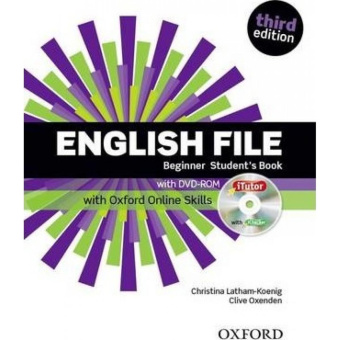English File Third Edition Beginner Student's Book with iTutor & Online Skills купить
