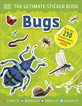 Ultimate Sticker Book: Bugs купить