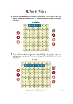 Via delle preposizioni e dei pronomi A1-A2 купить