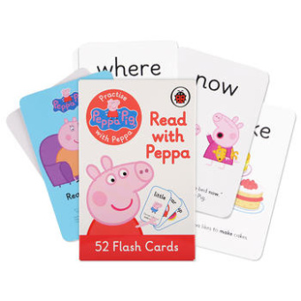 Ladybird: Peppa Pig: Read with Peppa (52 flashcards) купить
