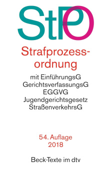 Strafprozessordnung купить