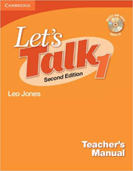 Let's Talk 1 Teacher's Manual with Audio CD купить