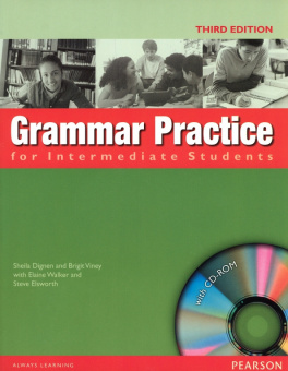 Grammar Practice Third Edition Intermediate Book and CD-ROM (without Key) купить