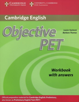 Objective PET 2nd Edition Workbook with answers купить