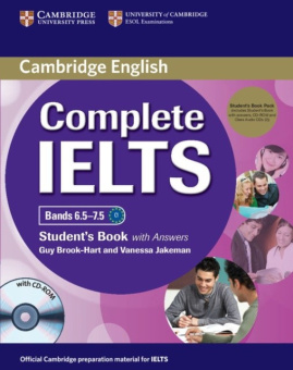 Complete IELTS Bands 6.5-7.5 Student's Pack (Student's Book with answers with CD-ROM and Class Audio купить