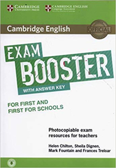 Exam Booster for First and First for Schools with Answer Key with Audio купить