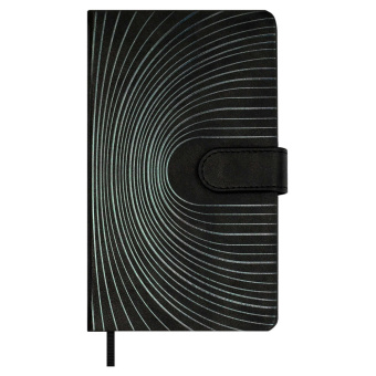 Ежедневник недатированный ESCALADA ТИВОЛИ ЧЁРНЫЙ (А6+, 120 л., твёрдый переплёт, искусственная кожа) купить