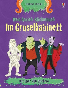 Mein Anzieh-Stickerbuch: Im Gruselkabinett купить