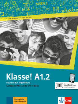 Klasse! A1.2 Kursbuch mit Audios und Videos online купить