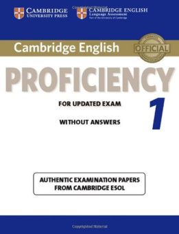 Cambridge English Proficiency 1 for Updated Exam Student's Book without Answers купить