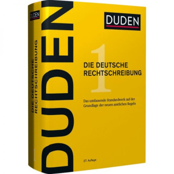 Duden 1 Die deutsche Rechtschreibung (Hardcover). Auflage 27 купить