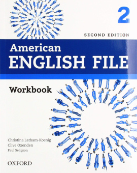 American English File Second edition Level 2 Workbook with Online Practice купить