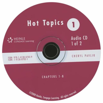 Hot Topics 1 Audio CDs (2) купить