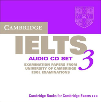 Cambridge IELTS 3 Audio CD Set (2 CDs) купить