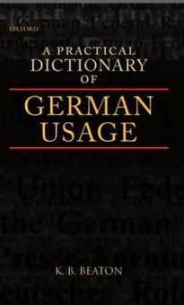 A Practical Dictionary of German Usage купить