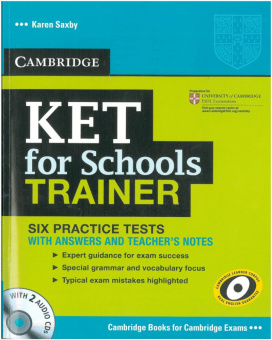 KET for Schools Trainer Practice Tests with Answers and Audio CDs (2) купить