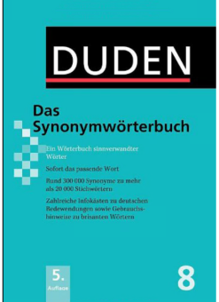 Duden 8 Das Synonymworterbuch (Hardcover) купить