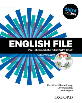 English File Third Edition Pre-Intermediate Student's Book with iTutor купить