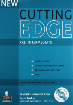 New Cutting Edge Pre-Intermediate Teacher's Book with Test Master CD-ROM купить