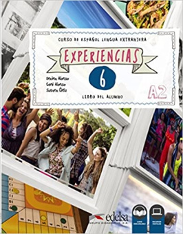 Experiencias 6 Libro del alumno + audio descargable купить