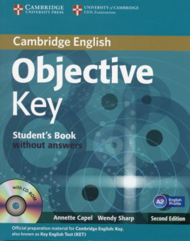 Objective Key (Second Edition) Student's Book without answers with CD-ROM купить