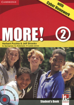 More! Level 2 Student's Book with interactive CD-ROM with Cyber Homework купить