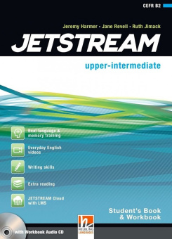 Jetstream: Upper-Intermediate  Student's Book & Workbook with e-Zone купить