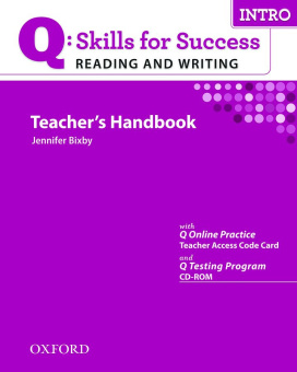 Q: Skills for Success Reading and Writing Intro Teacher's Book with Testing Program CD-ROM купить