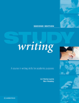 Study Writing Second Edition: A Course in Written English for Academic Purposes купить