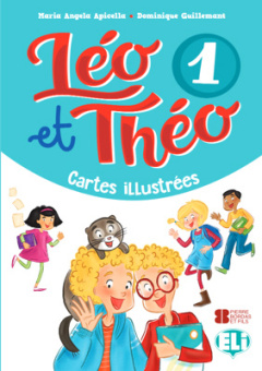 Léo et Théo 1: Cartes illustrées купить