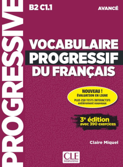 Vocabulaire progressif du français 3ème édition Avancé - Livre + CD + Appli-web купить