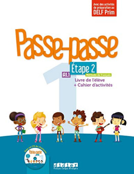 Passe - Passe 1 Etape 2 - Livre de l'eleve + cahier d'activites + CD купить