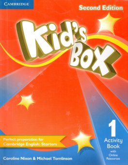 Kid's Box Second Edition 1 Activity Book with Online Resources купить