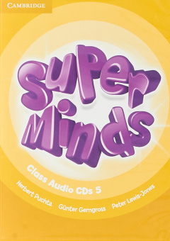 Super Minds Level 5 Class Audio CDs (4) (Лицензия) купить