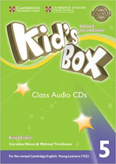 Kid's Box UPDATED Second Edition 5 Class Audio CDs (3) (Лицензия) купить