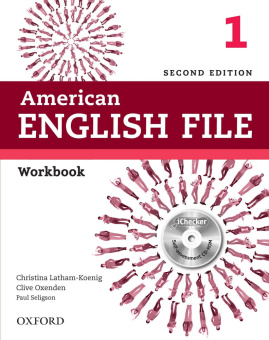 American English File Second edition Level 1 Workbook with iChecker купить