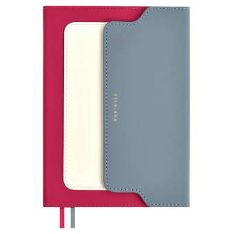 Ежедневник недатированный ESCALADA ЛЕЙКЕР МАЛИНОВЫЙ (А5, 160 л., твёрдый переплёт, искусственная кожа) купить