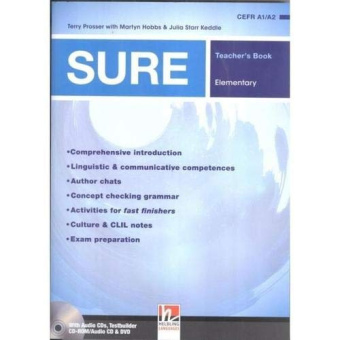 SURE Elementary Teacher's Pack (Teacher's Book + CD (x 3) + DVD (x1) + Testbulider 5 (x 1)) купить