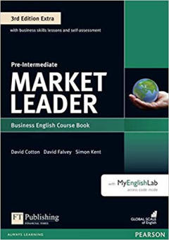 Market Leader 3rd Edition Extra Pre-Intermediate Coursebook and DVD-ROM Pack with MyEnglishLab купить