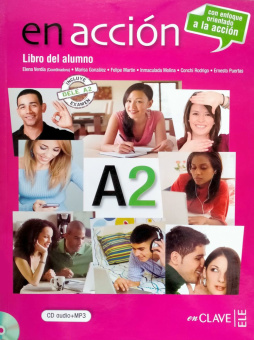 En accion A2 - Curso intensivo de Espanol - Libro del alumno + CD-MP3 купить